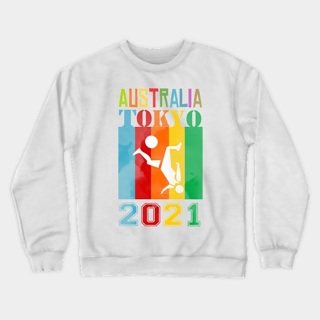 Australian Tokyo 2021 Crewneck Sweatshirt by jaml-12